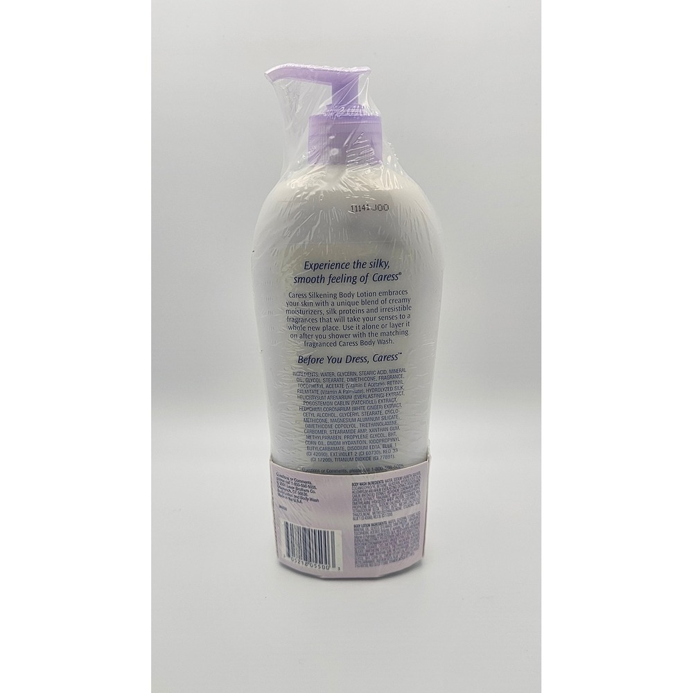 Caress Silkening Wild Blossom Body Lotion 16oz Rare Discontinued Wash New Sealed - Picture 7 of 14
